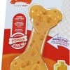 NylaBone Dura Chew Cheese Bone M -winkel voor hondenvoer 0018214841043