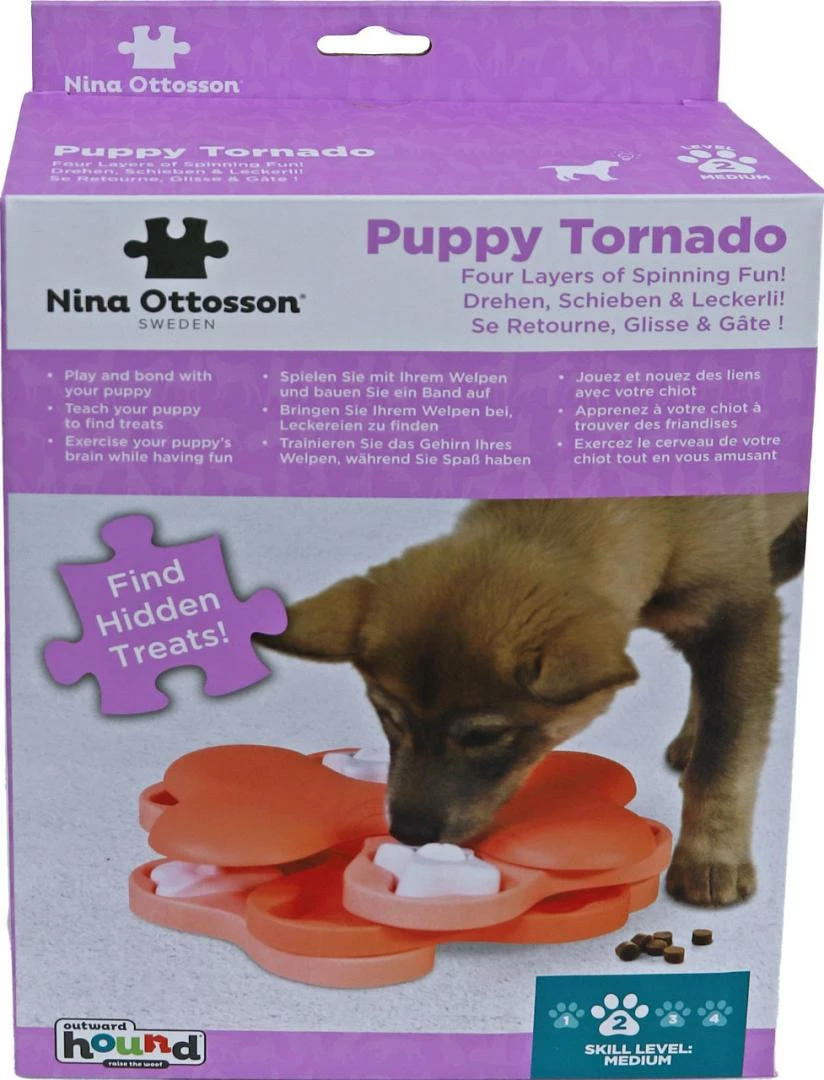 Nina Ottosson Puppy Tornado Roze 4 Nina Ottosson Puppy Tornado Roze - Afbeelding 2