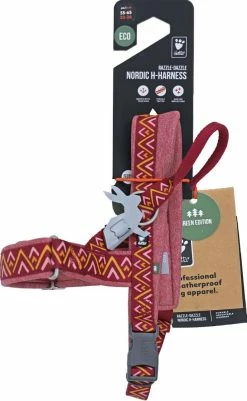 Hurtta H-harnas Razzle Dazzle Beetroot -winkel voor hondenvoer 0228732