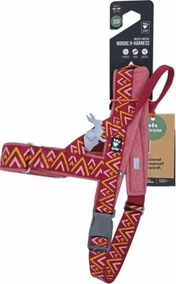 Hurtta H-harnas Razzle Dazzle Beetroot -winkel voor hondenvoer 0228734