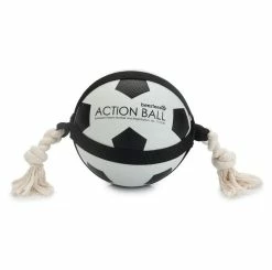 Beeztees Action Voetbal Met Touw 19 Cm