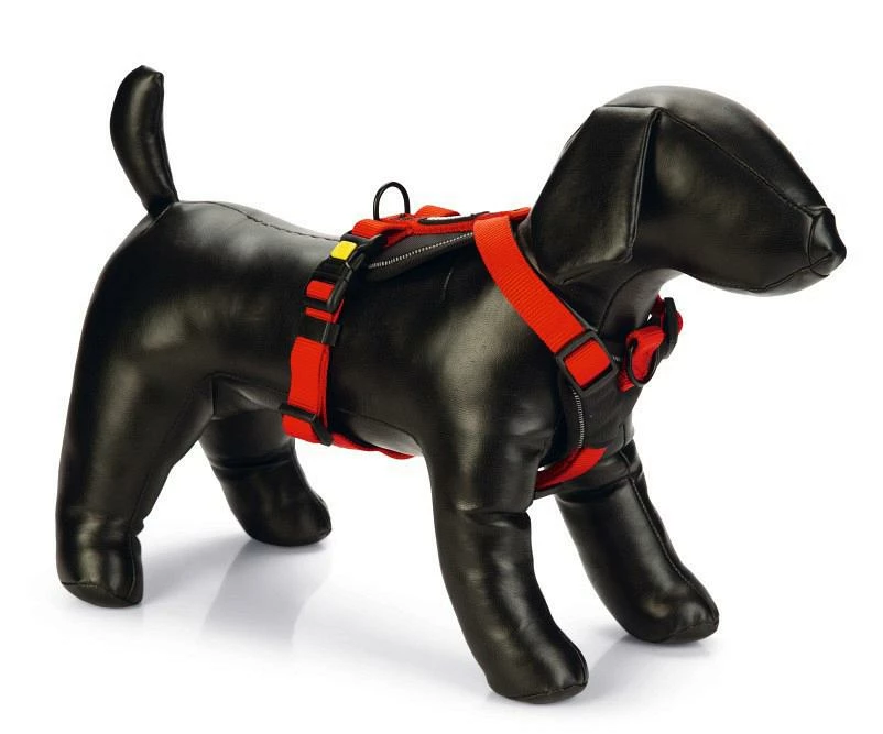 Beeztees Premium Y-Tuig Parinca Rood 3 Beeztees Premium Y-Tuig Parinca Rood