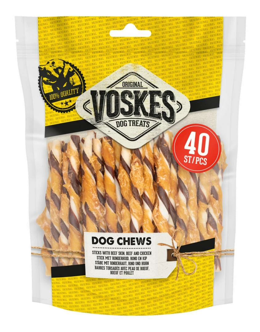 Voskes Voeders Voskes Rund En Kip Twist 400 Gr 3 Voskes Voeders Voskes Rund En Kip Twist 400 Gr