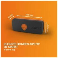 Weenect XS GPS Tracker Dogs Black -winkel voor hondenvoer 3770000300413 3