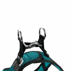 Hunter Hondentuig Hilo Comfort Turquoise -winkel voor hondenvoer 67133 C Tuig Hilo Comfort Meshturquoise met refl. bies