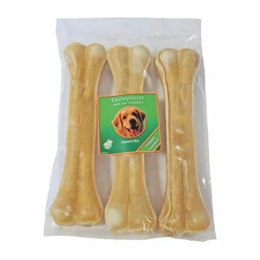 Boon Geperst Bot 3x 25 Cm -winkel voor hondenvoer 8712901045449 boon geperst bot 25cm 3 stuks