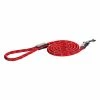 Rogz Beltz Utility Hondenlijn Lang Fixed Lead M Red -winkel voor hondenvoer Fixed Leads Rope HLLR C Red