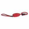 Rogz Beltz Utility Hondenlijn Moxon Lead M Red -winkel voor hondenvoer Leads Moxon Rope HLXR C Red