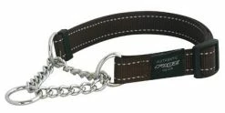 Rogz Beltz Utility Sliphalsband Chocolate