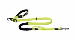 Rogz Utility Hondenlijn Handsfree Yellow -winkel voor hondenvoer RHLF05H Utility Handsfree Lead XL DayGlo DET2