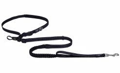 Rogz Utility Hondenlijn Handsfree Black -winkel voor hondenvoer RHLF06A Utility Handsfree Lead L Black DET1