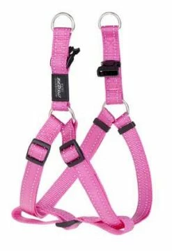 Rogz Beltz Utility Hondentuig Step-in Pink -winkel voor hondenvoer RSSJ06KDET0