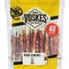Voskes Voeders Voskes Rawhide Met Eend Twist 40 St -winkel voor hondenvoer Rawhide met eend sticks