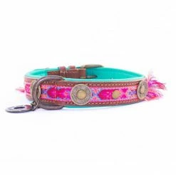 Dog With A Mission Halsband Boho Rosa -winkel voor hondenvoer boho rosa 2 5 cm halsband m 5171 nl G