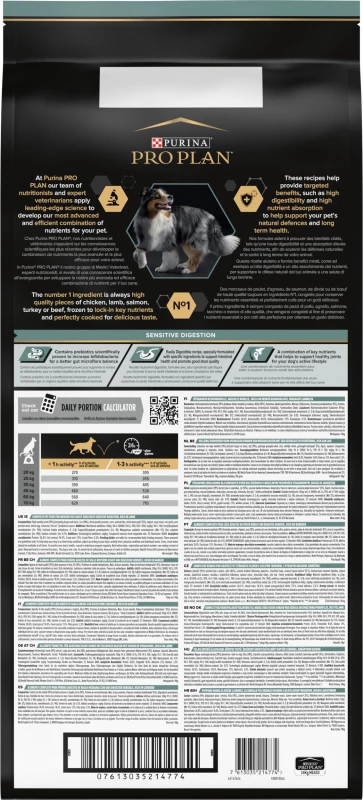 PRO PLAN Medium Adult Sensitive Digestion Rijk Aan Lam 7 PRO PLAN Medium Adult Sensitive Digestion Rijk Aan Lam - Afbeelding 5