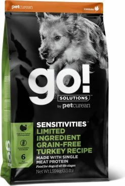 PETCUREAN GO! Sensitivities LID - Met Kalkoen