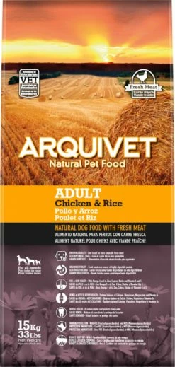 ARQUIVET Adult Chicken & Rice -winkel voor hondenvoer lm 21763dc7ed1010d3c3b8269faf0ba7491d41600933627