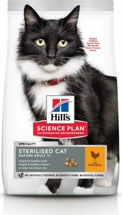 HILL'S Science Plan 'Feline Mature Adult 7+ Sterilised