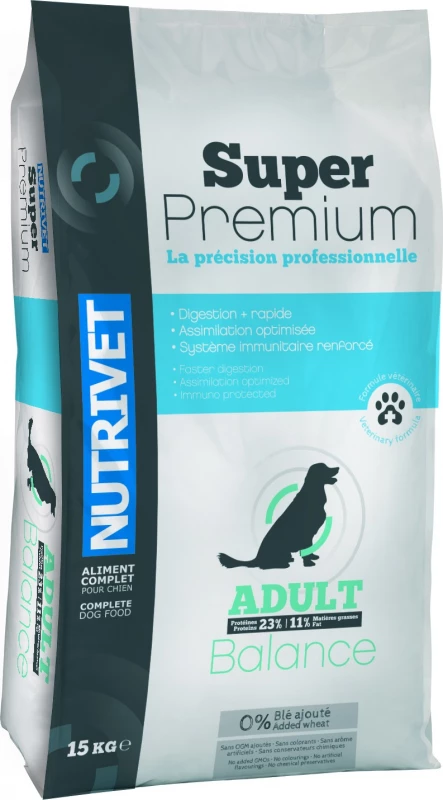 NUTRIVET Super Premium Balance -winkel voor hondenvoer lm 242e4a6222cdb5b34375400904f03d8e6a51575533495