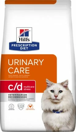 HILL'S Prescription Diet Feline C/D Urinary Stress Met Kip