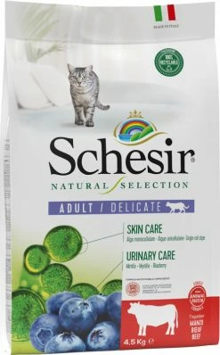 Schesir Natural Selection Adult Mono Protein - Met Rund