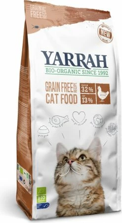 YARRAH Bio Grain Free Cat Adult, Met Kip