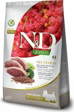 Farmina N&d FARMINA N&D Quinoa Adult Dog Mini Neutered, Met Eend
