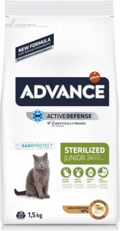 Affinity Advance Advance Young Sterilized Voor Gesteriliseerde Kittens En Jonge Katten