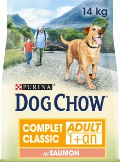 DOG CHOW Classic Adult, Met Zalm