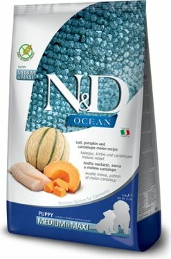 Farmina N&d FARMINA N&D Ocean Puppy Medium Maxi, Pompoen & Meloen