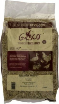 Gasco Voorgekookte Volle Rijst Voor Dieren