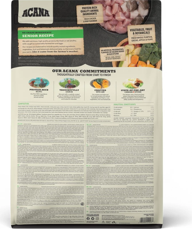 ACANA HERITAGE Senior Hondenvoer 6 ACANA HERITAGE Senior Hondenvoer - Afbeelding 4