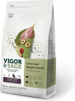 Vigor & Sage Vigor & Sage Lotus Leaf Weight Control Adult Cat