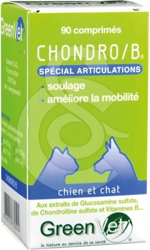 GREENVET GREEN VET Chondro/B - Voedingssupplement Voor Gewrichten Voor Katten En Honden 3 GREENVET GREEN VET Chondro/B - Voedingssupplement Voor Gewrichten Voor Katten En Honden