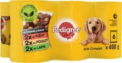 PEDIGREE LES CUISINES IN SAUS Gemengd Natvoer Met Kleine Groentjes