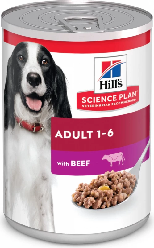 Natvoer HILL'S Science Plan Adult Delicious Met Rundvlees, Voor Volwassen Honden 3 Natvoer HILL'S Science Plan Adult Delicious Met Rundvlees, Voor Volwassen Honden