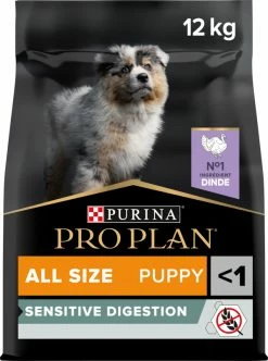 PRO PLAN Medium & Large Adult OptiDigest Puppy, Met Kalkoen