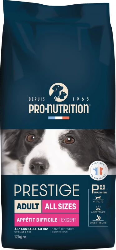 Pro Nutrition PRO-NUTRITION Flatazor PRESTIGE Adult Lam & Rijst Voor Gevoelige Volwassen Honden 3 Pro Nutrition PRO-NUTRITION Flatazor PRESTIGE Adult Lam & Rijst Voor Gevoelige Volwassen Honden