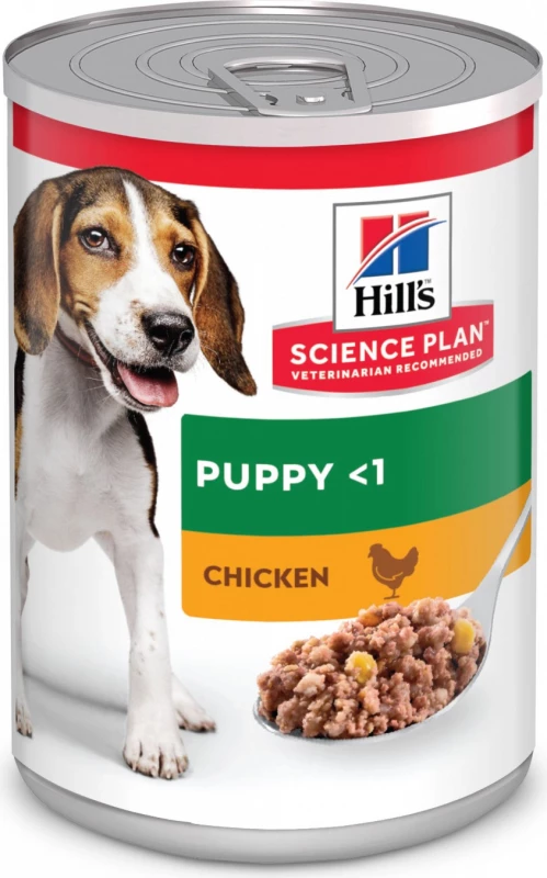 Natvoer In Blik HILL'S Science Plan Puppy Savoury Rijk Aan Kip, Voor Puppy's 3 Natvoer In Blik HILL'S Science Plan Puppy Savoury Rijk Aan Kip, Voor Puppy's