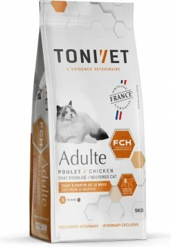 TONIVET Cat Adult Sterilized, Met Kip