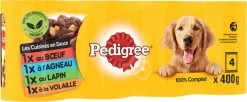 PEDIGREE LES CUISINES EN SAUCE Mix Natvoer Met Groente