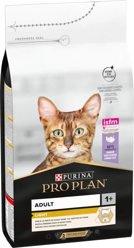 PRO PLAN Adult Light Rijk Aan Kalkoen En Rijst Voor Katten 5 PRO PLAN Adult Light Rijk Aan Kalkoen En Rijst Voor Katten - Afbeelding 3
