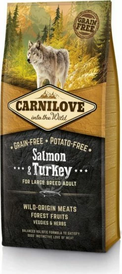 CARNILOVE Adult Large Breed, Zalm En Kalkoen