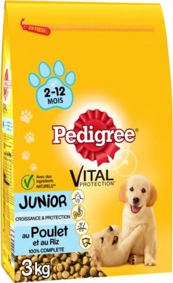 PEDIGREE JUNIOR Vital, Met Kip & Rijst