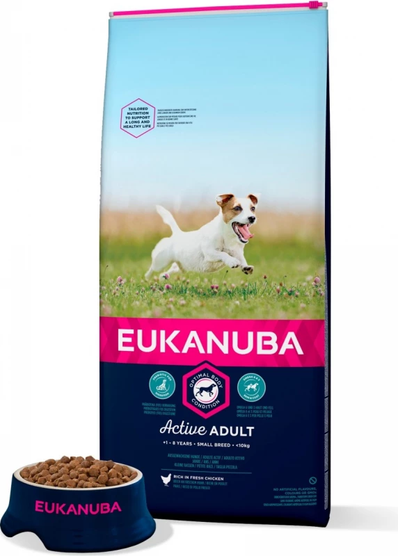 Eukanuba Active Adult Small Breed 4 Eukanuba Active Adult Small Breed - Afbeelding 2