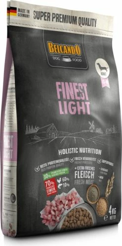 Belcando Finest Light Voor Volwassen, Kleine Of Middelgrote Honden