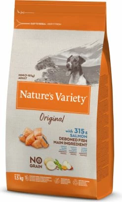 NATURE'S VARIETY Original Dog Mini Adult, Met Zalm -winkel voor hondenvoer lm 714d14220ee66aeec73c49038385428ec4c1619083454