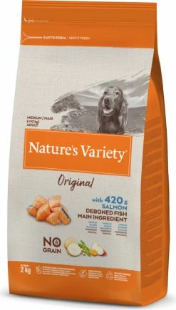 NATURE'S VARIETY Original Dog Medium Maxi Adult, Met Zalm -winkel voor hondenvoer lm 722c8ed21db4f678f3b13b9d5ee164890881620812886