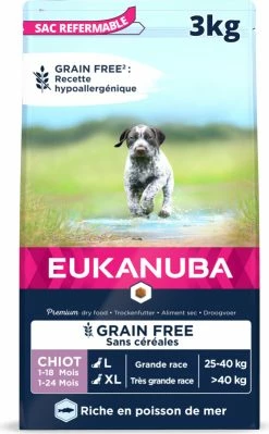 EUKANUBA Grain Free Puppy L/XL -winkel voor hondenvoer lm 759fa14d4fe2f19414de3ebd9f63d5c01691672227313