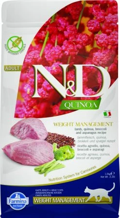 Farmina N&d FARMINA N&D WEIGHT MANAGEMENT Quinoa Lam & Broccoli